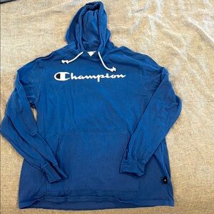 Champion Blue Hoodie